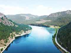 River Looking North